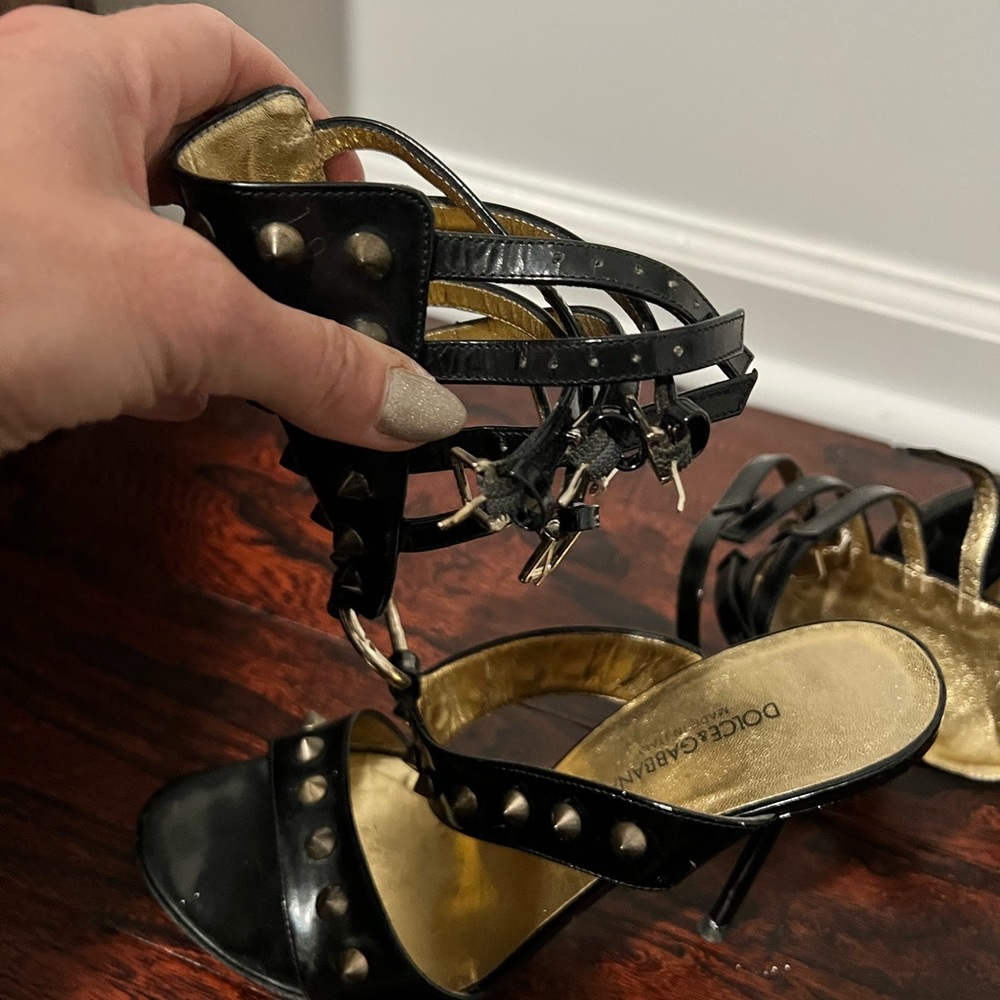 Dolce & Gabanna gladiator heels